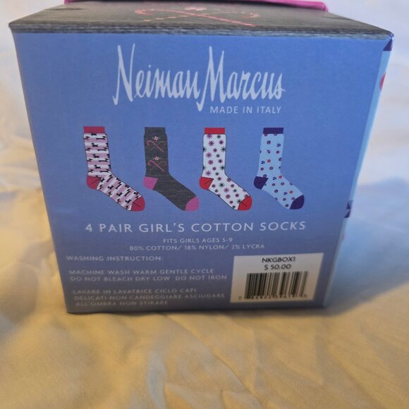 🎄SALE🎄 Neiman Marcus Socks Holiday Gift Sets made in Italy - Picture 4 of 4